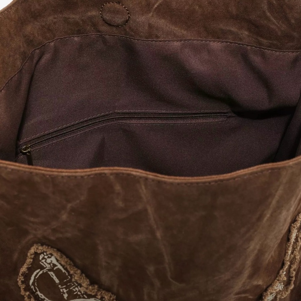 Her Universe Brown Pirates of the Caribbean Messenger Crossbody Bag NWT - Picture 4 of 4